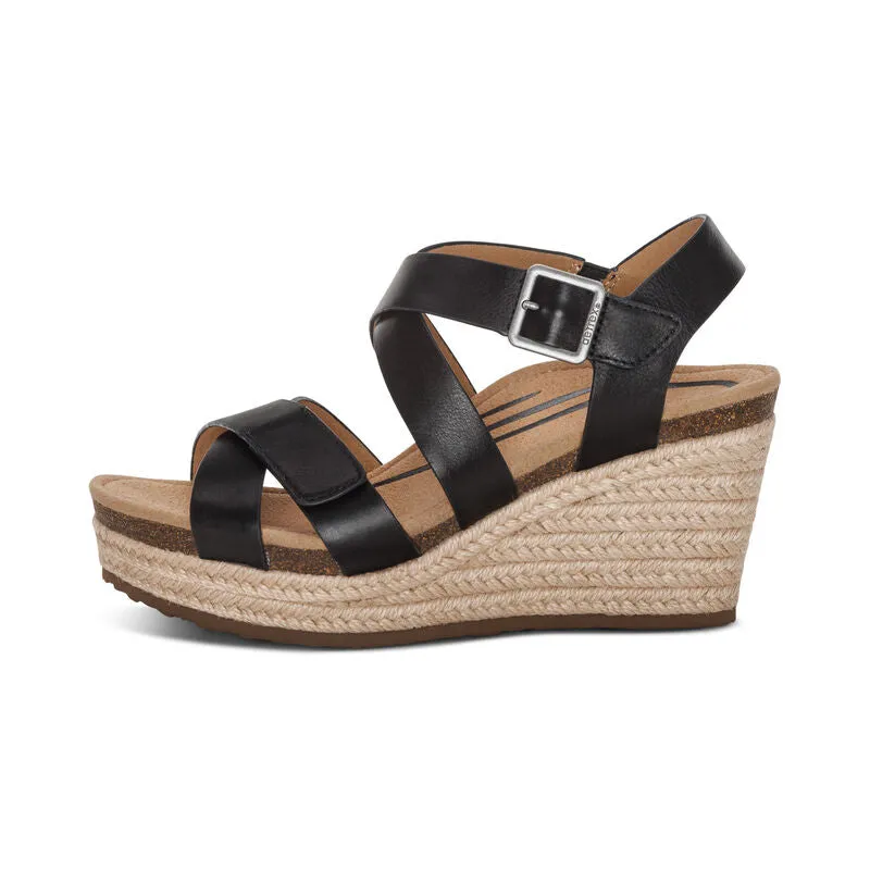 Anna Arch Support Wedge - Black