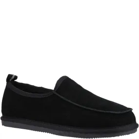 Black Charles Slippers