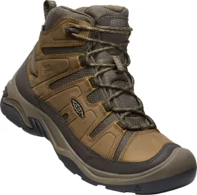 Keen Men's Circadia Mid Waterproof Bison/Brindle