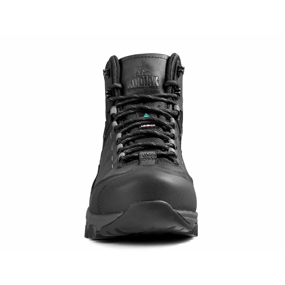 Kodiak Quest Bound Mid Men's 6 Inch Waterproof Composite Toe Work Boot KD0A4TELBLK - Black