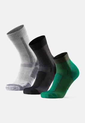 MERINO WOOL HIKING SOCKS SET