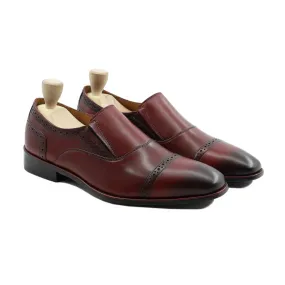 Rubidion - Men's Oxblood Calf Leather Loafer