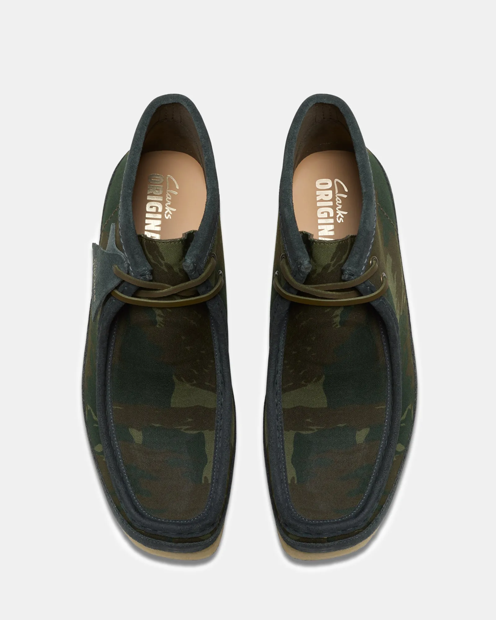 Wallabee Boot (M) Grn Camouflage